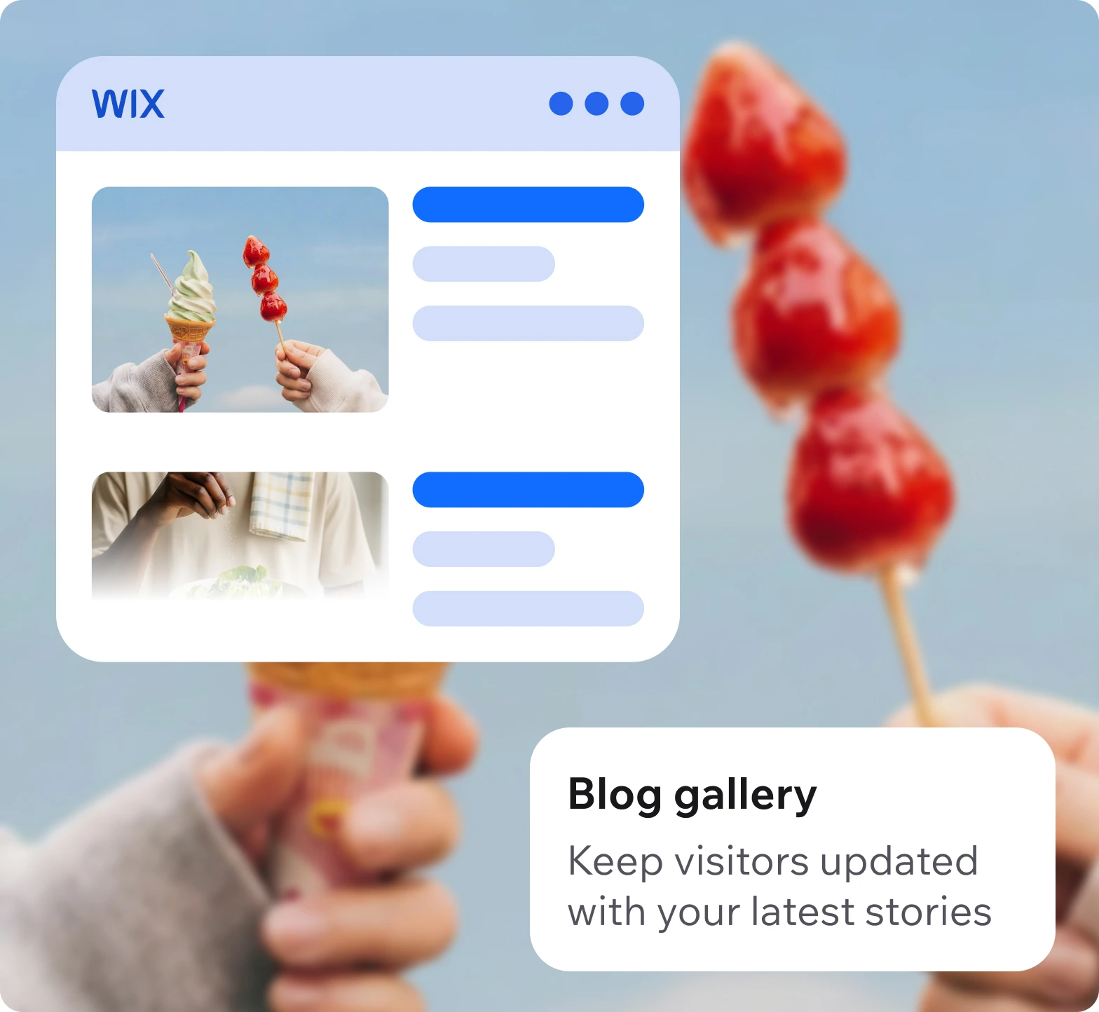Blog gallery block