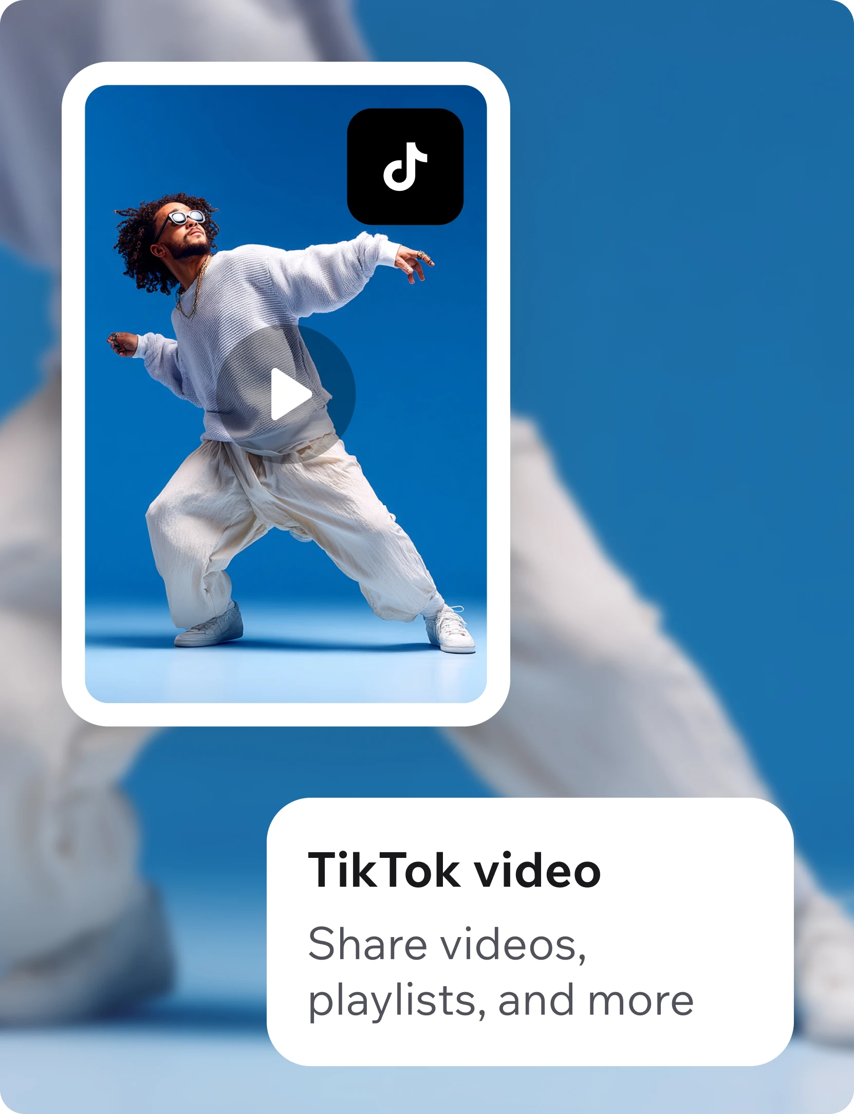 TikTok video block illustration
